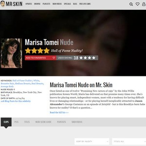 Marisa Tomei, Nude Celebrities List