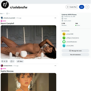 CelebNSFW Reddit, Celebrity Porn Sites