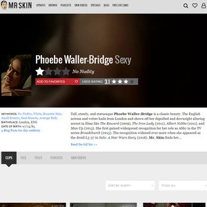 Phoebe Waller-Bridge, Nude Celebrities List