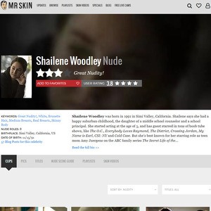 Shailene Woodley, Nude Celebrities List