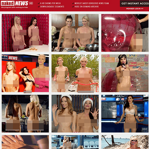 Naked News, Premium Porn Parody Sites