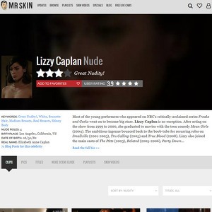 Lizzy Caplan, Nude Celebrities List