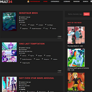 Mult34, Porn Comics Sites