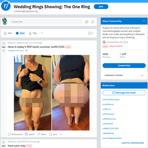 Wedding Rings Showing, Reddit NSFW List