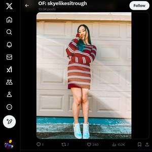 SkyeLikesItRough, Best Fansly Girls List