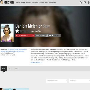 Daniela Melchior, Nude Celebrities List
