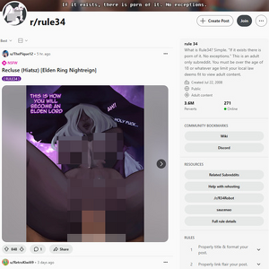 Reddit Rule 34, Cartoon Porn Sites