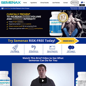 Semenax, Male Enhancement Pills