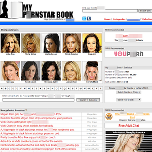 MyPornstarBook, Pornstar Databases