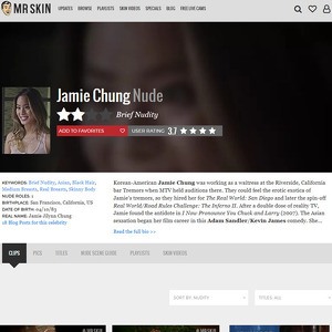 Jamie Chung, Nude Celebrities List