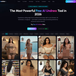 AI Undress CC, Undress AI Sites