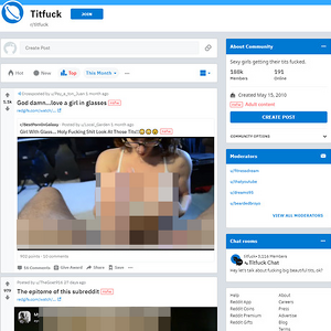 Reddit TitFuck, Reddit NSFW List