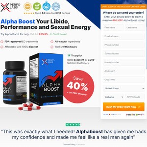 TheAlphaBoost, Male Enhancement Pills