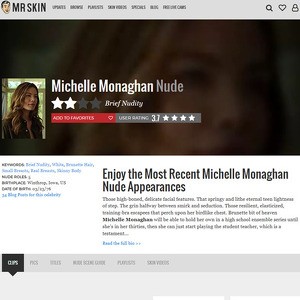 Michelle Monaghan, Nude Celebrities List