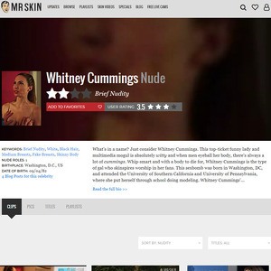 Whitney Cummings, Nude Celebrities List