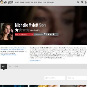Michelle Mylett, Nude Celebrities List