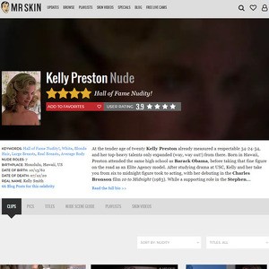 Kelly Preston, Nude Celebrities List
