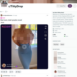 Reddit Titty Drop, Reddit NSFW List