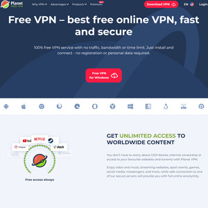 Planet VPN, Best VPN Sites