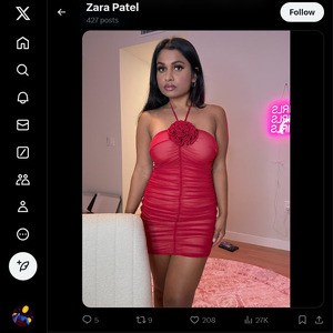 Zara Patel, Best Fansly Girls List