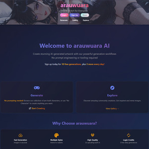 Arauwuara AI, AI Porn Sites