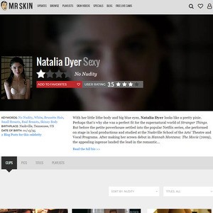 Natalia Dyer, Nude Celebrities List